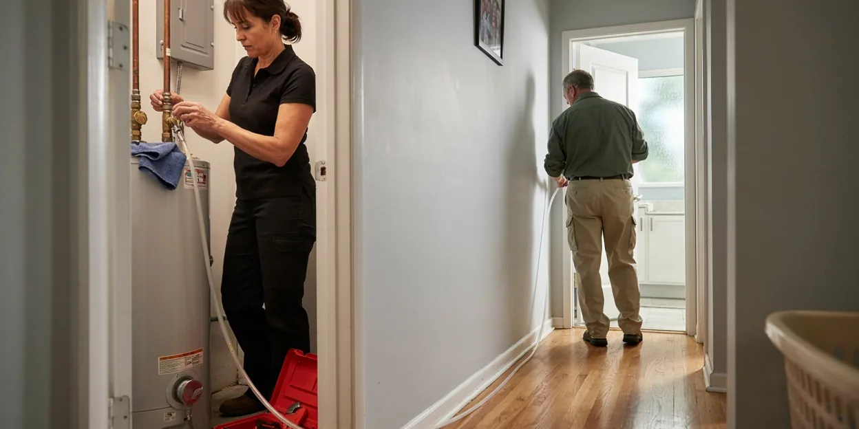 Water Heater Leak Cleanup in Blaine, MN